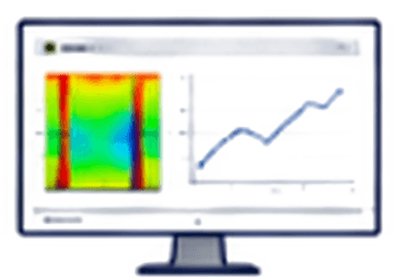 Brush table with film thickness heatmap